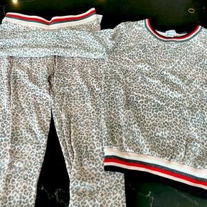pink kids sweater set